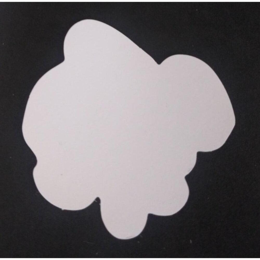 10/$10 Smiling Clownfish Funny Animal Sticker 2.25" x 2.18" (AG) - Picture 2 of 2